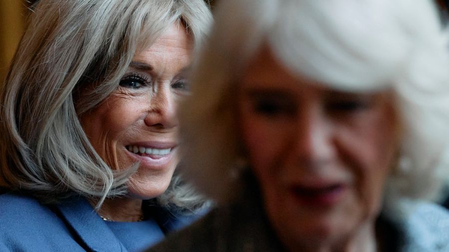 La littérature unit la reine Camilla et Brigitte Macron à Londres