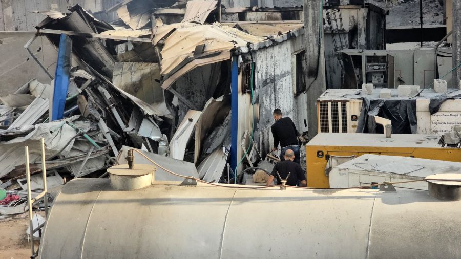Un hôpital du nord de Gaza visé par des frappes israéliennes