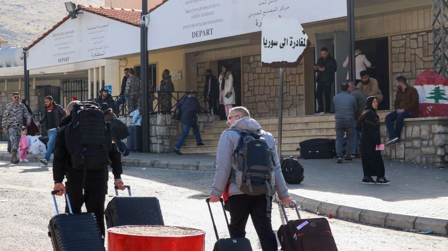 Près de 120.000 Syriens sont rentrés du Liban depuis le début de la guerre