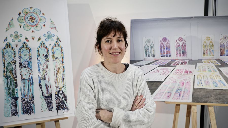 Vitraux contemporains de Notre-Dame: les maquettes exposées au Grand-Palais en décembre