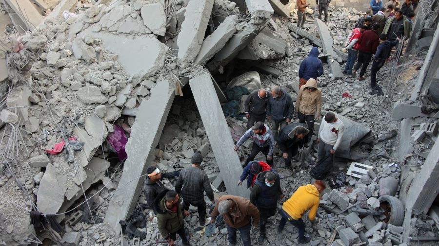 Le dernier grand hôpital du nord de Gaza \