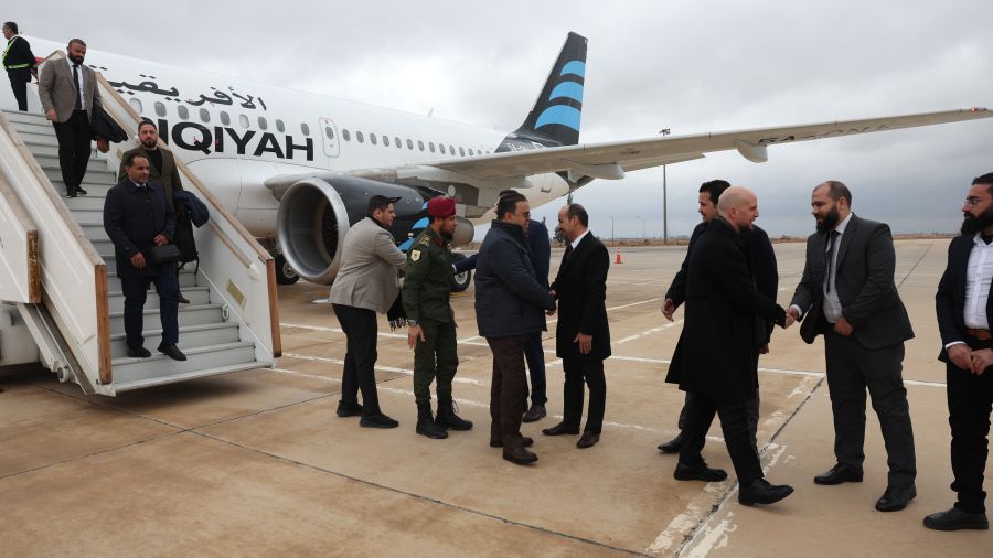 Le nouveau dirigeant de Damas rencontre des représentants du gouvernement libyen de l'ouest