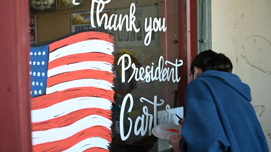 L'Amérique fait ses adieux à Jimmy Carter, début de six jours de cérémonies