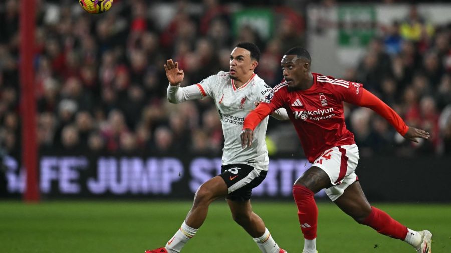 Liverpool accroché par Nottingham, dauphin et bête noire