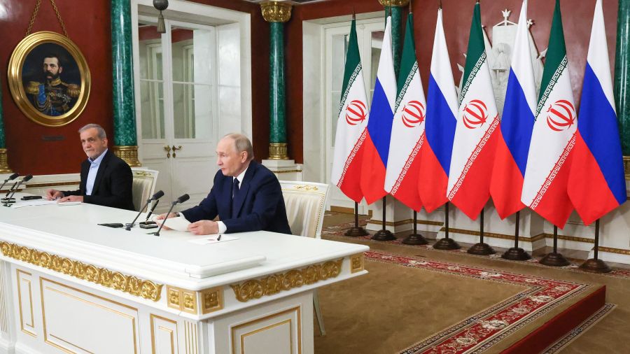 Nucléaire iranien : Poutine s’entretiendra lundi en Chine avec le président Pezeshkian