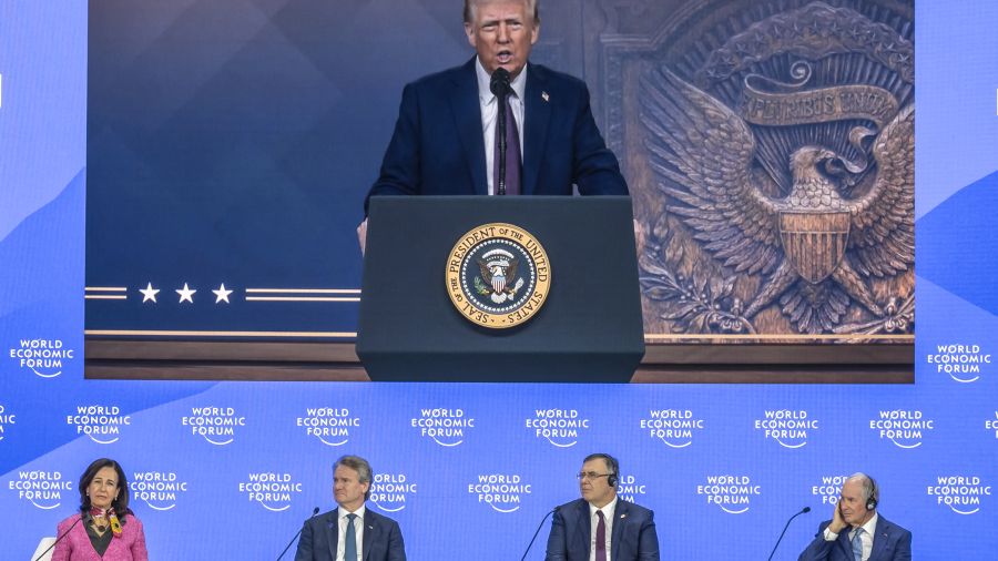 Trump au Forum de Davos : \
