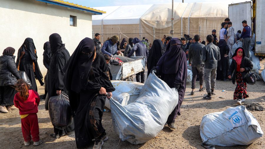 Syrie: les Kurdes veulent évacuer Syriens et Irakiens des camps du nord-est