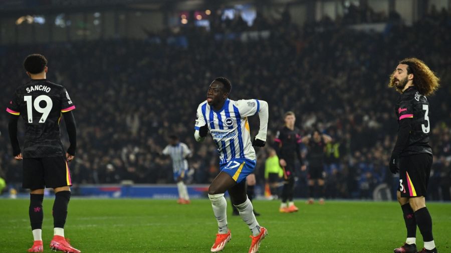 Angleterre - Chelsea sombre à Brighton et lâche prise au classement
