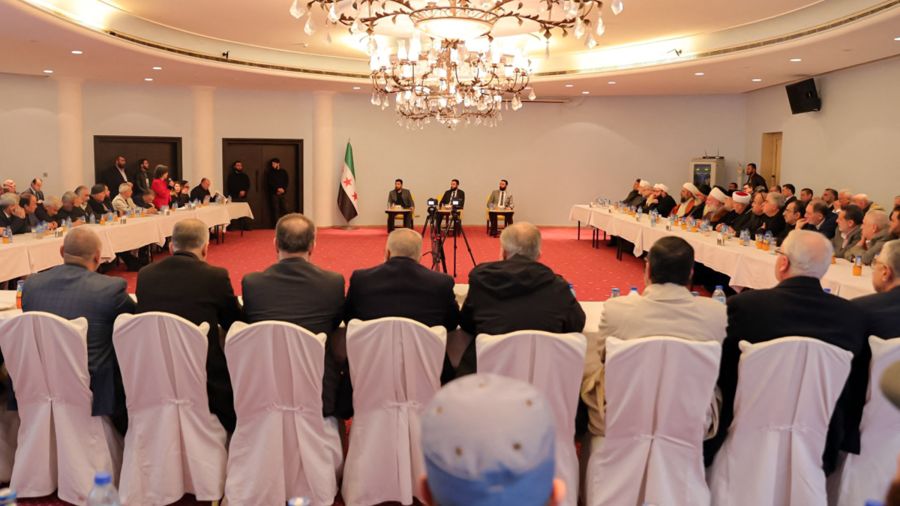 Syrie: une conférence de dialogue national débutera lundi à Damas