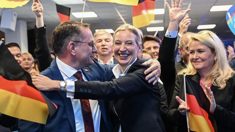 Allemagne: les conservateurs vainqueurs des élections, record pour l'extrême droite