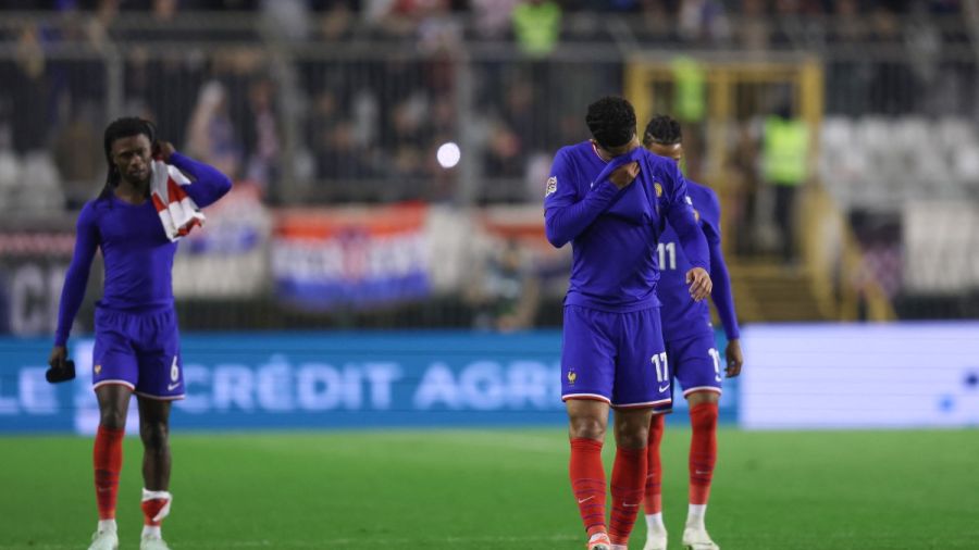 Ligue des nations: la France sombre en Croatie et se complique sérieusement la tâche