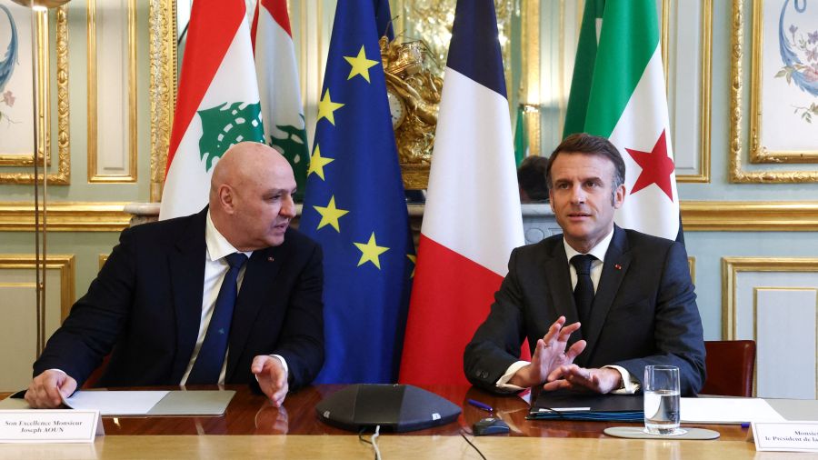 Joseph Aoun plaide pour la levée des sanctions contre la Syrie