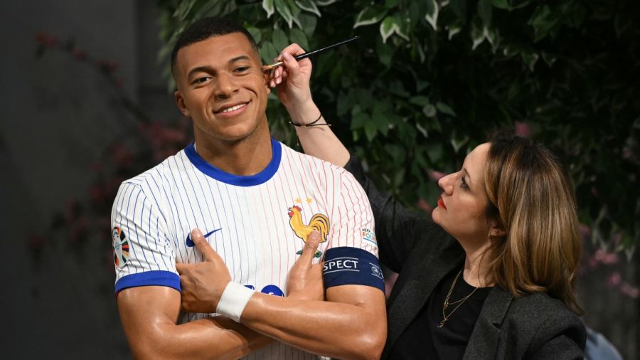 Kylian Mbappé rejoint les légendes de cire londoniennes