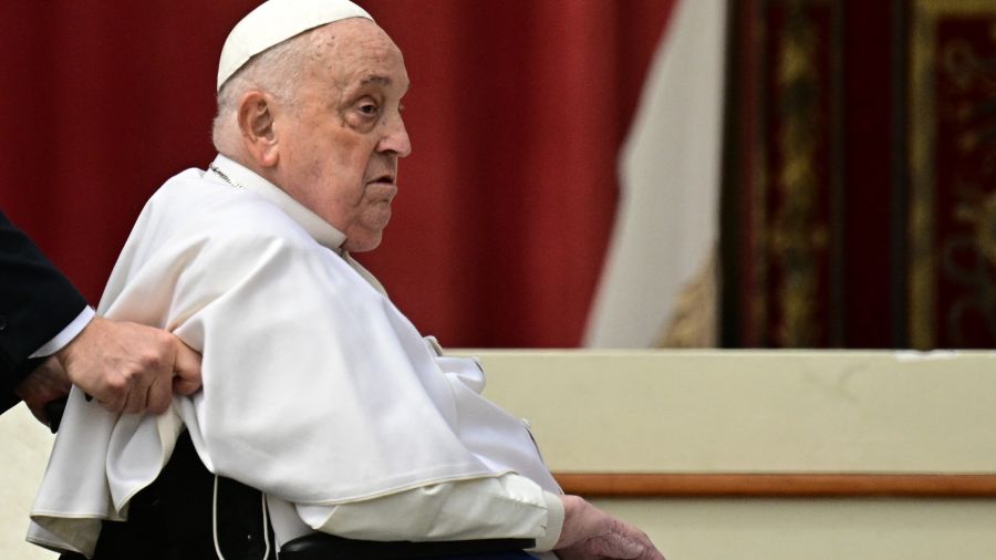 Le pape a reçu JD Vance au Vatican pendant \