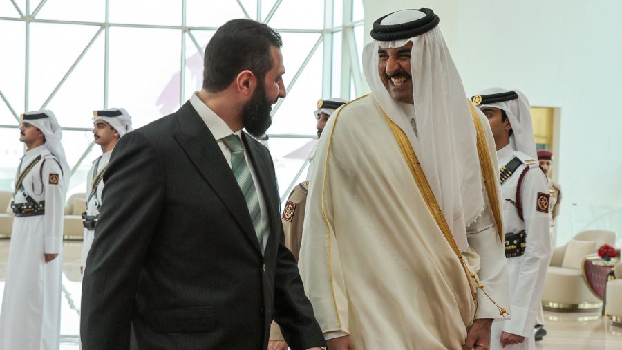 Le président syrien entame sa première visite officielle au Qatar