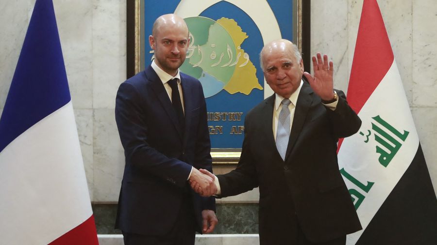 Le chef de la diplomatie française en visite en Irak pour la première fois
