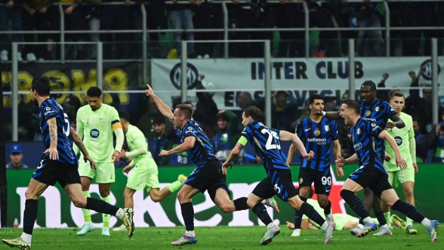 C1: l'Inter fait perdre la boule au Barça et décroche sa finale