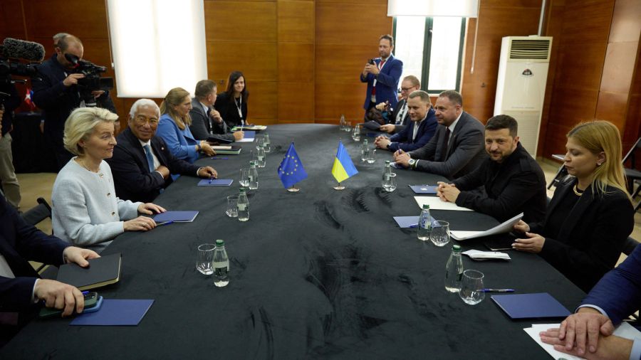 Ukraine: les dirigeants européens avec Zelensky lundi à Washington