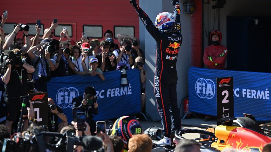 F1 : Max Verstappen en démonstration en Emilie-Romagne