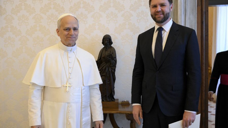 Le pape a reçu le vice-président américain JD Vance