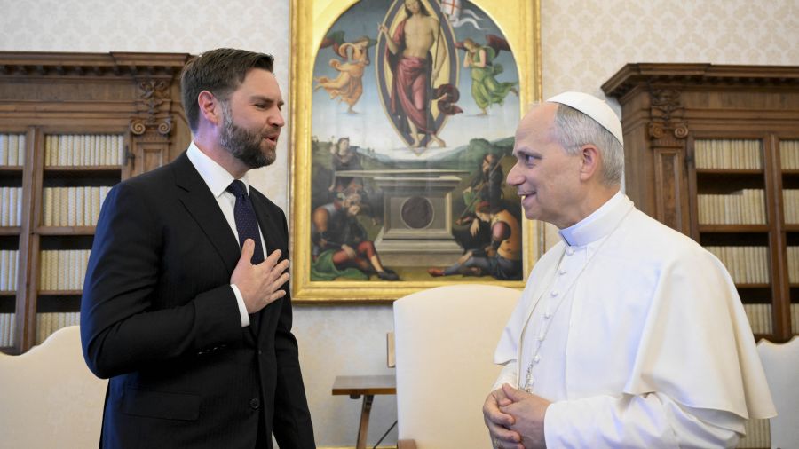 Le pape a reçu le vice-président américain JD Vance