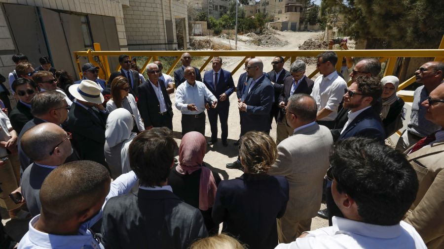 Des soldats israéliens ouvrent le feu lors d'une visite de diplomates en Cisjordanie