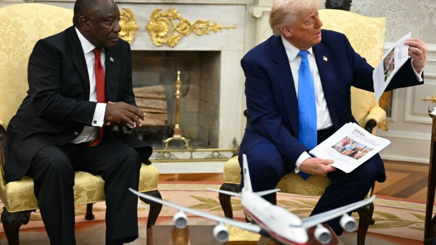 Trump accuse l'Afrique du Sud de \