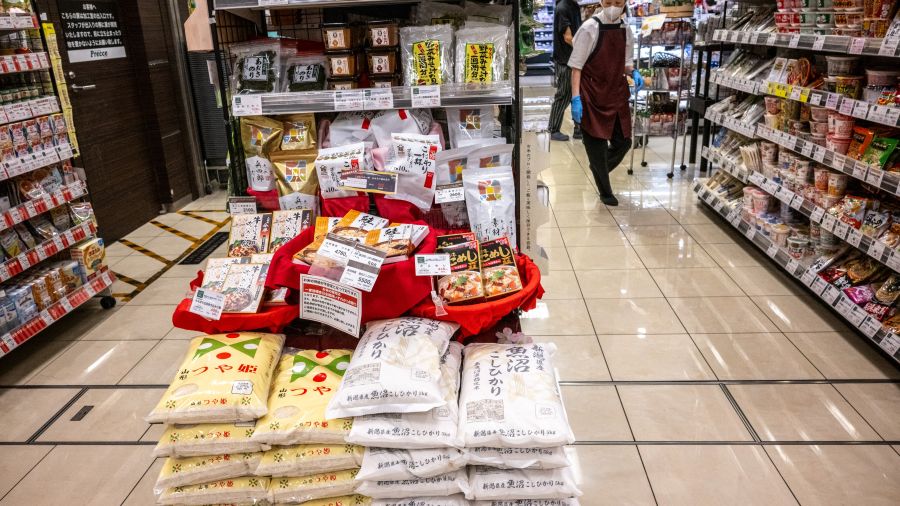 Au Japon, l'inflation continue sa montée, le riz sous pression malgré les mesures politiques
