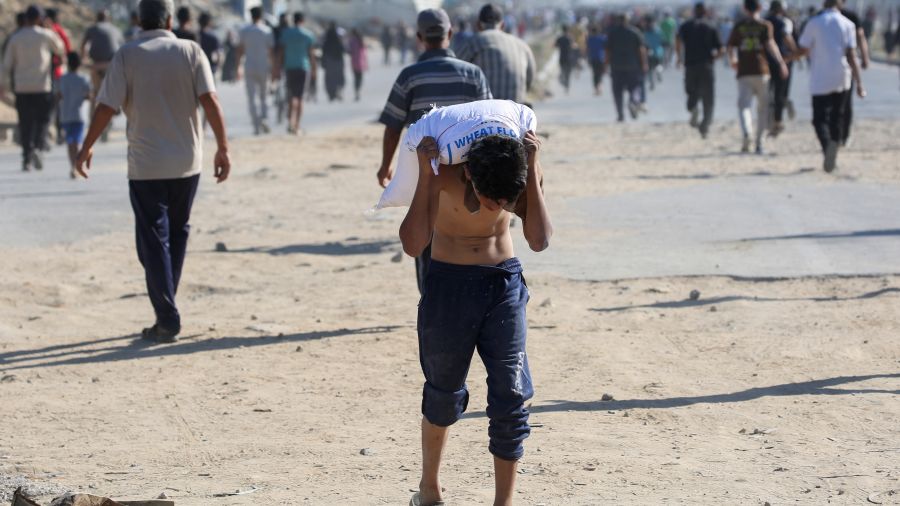 Pour l'ONU, 100% de la population de Gaza est menacée de famine