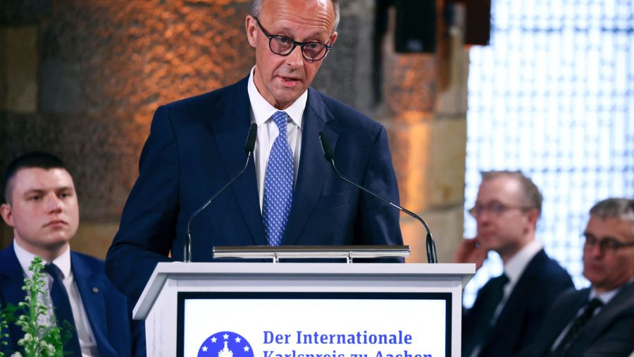 Le chancelier allemand Merz sera reçu jeudi pour la première fois par Trump à La Maison Blanche