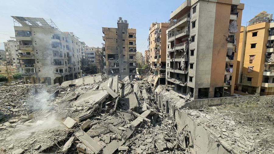La banlieue sud, au lendemain de la quatrième frappe sur Beyrouth depuis le cessez-le-feu