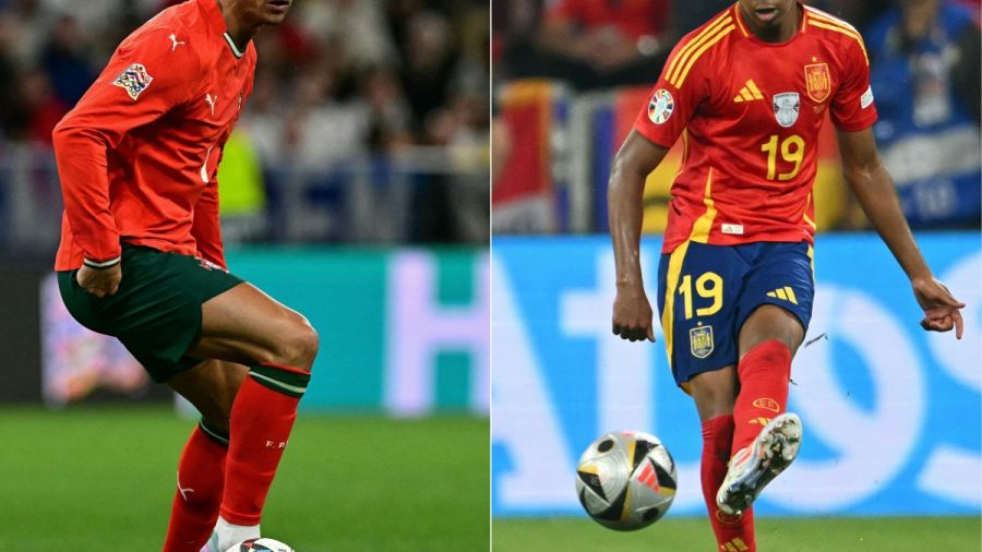 Ligue des nations: choc des générations entre le Portugal de CR7 et l'Espagne de Yamal