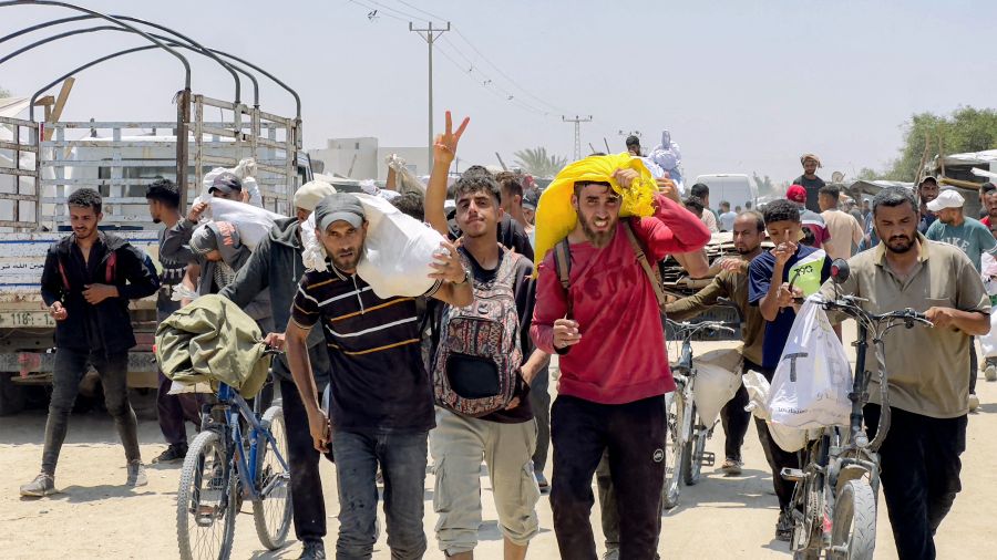 Gaza : cinq humanitaires palestiniens tués dans une attaque du Hamas