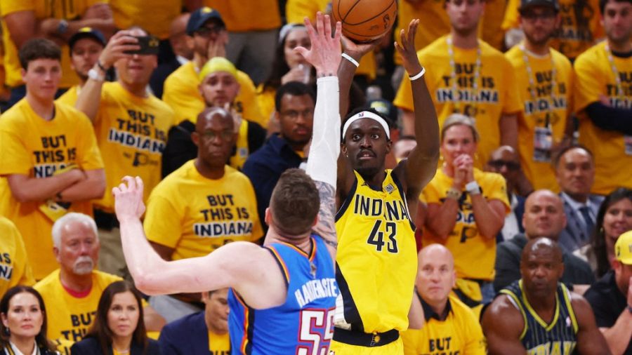 Finale NBA: Indiana fait la loi à domicile et prend la main contre Oklahoma City