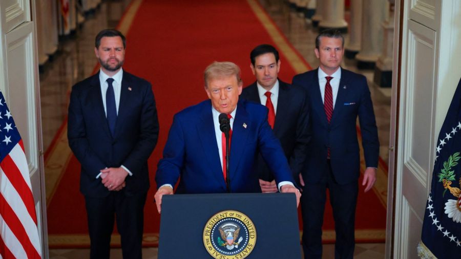 La déclaration de Donald Trump après l'attaque américaine sur l'Iran