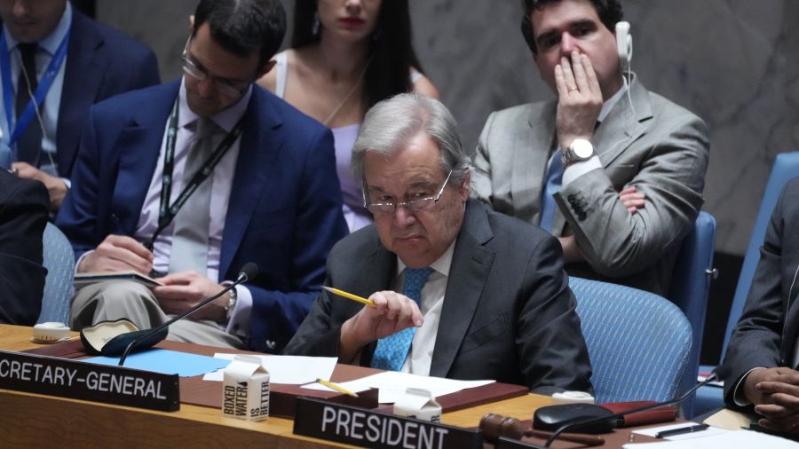 Iran-Israël: le chef de l'ONU met en garde contre un \