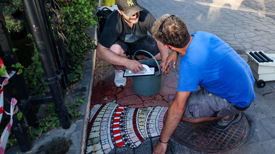 Turquie: l'art dans les rues d'Ankara avec le Français Ememem
