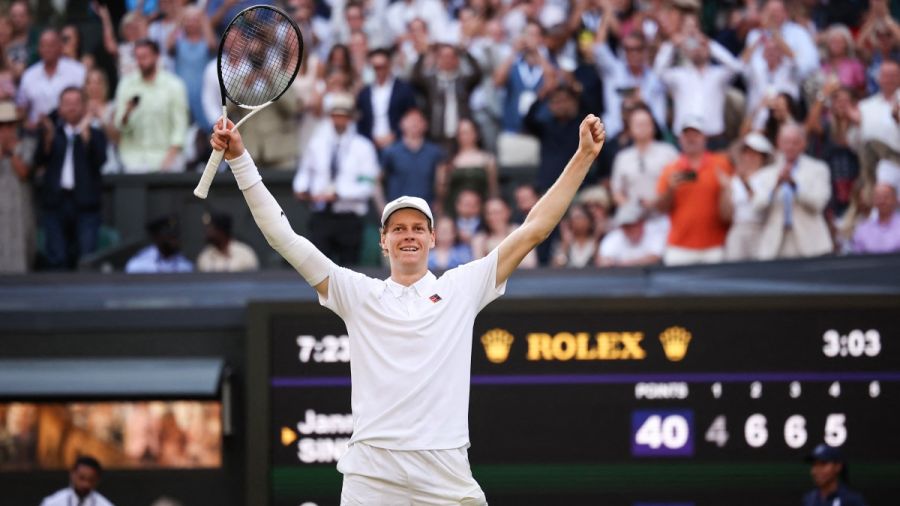 Wimbledon: Sinner détrône Alcaraz et venge son échec parisien