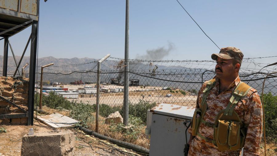 Un drone frappe le complexe gazier de Khor Mor et plonge le Kurdistan dans le noir