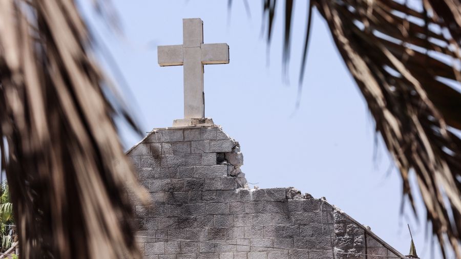 Frappe meurtrière contre une église à Gaza: Netanyahu dit regretter «profondément»