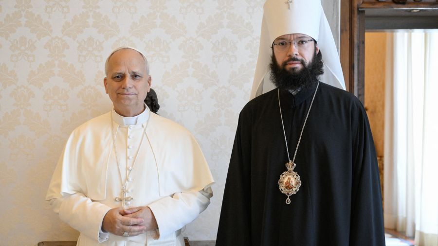 Le pape Léon XIV a reçu un représentant du patriarche orthodoxe russe, Kirill