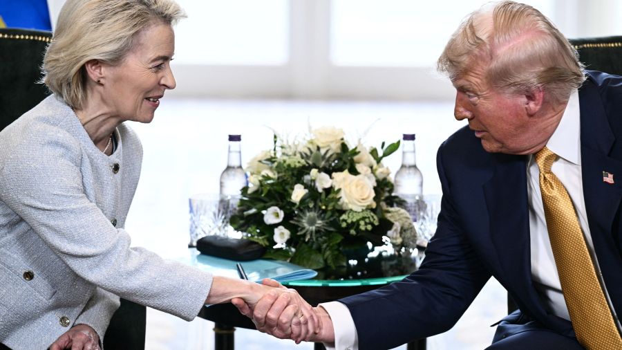 Trump et Von der Leyen arrachent \