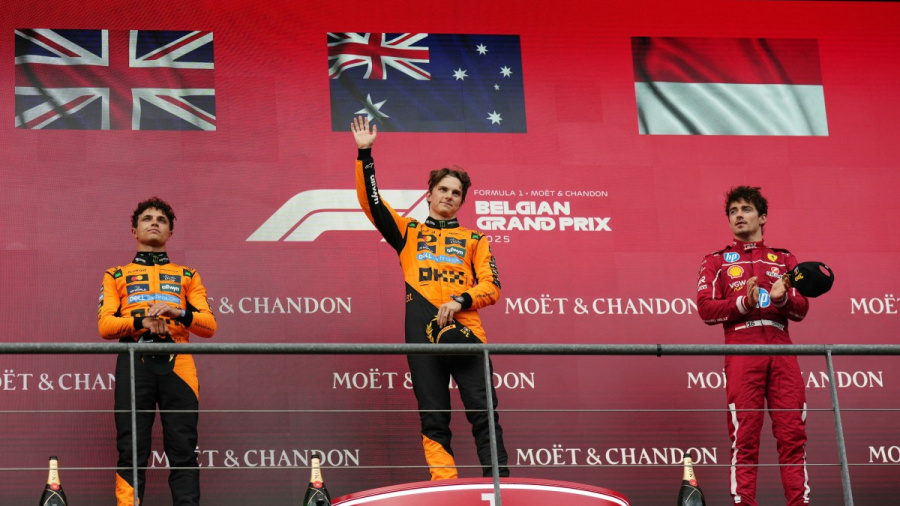 F1: Piastri s'impose en Belgique et reprend un peu d'air au championnat