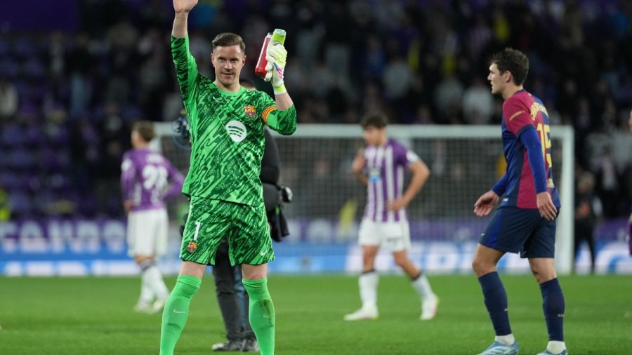 Foot: Ter Stegen et le FC Barcelone se réconcilient