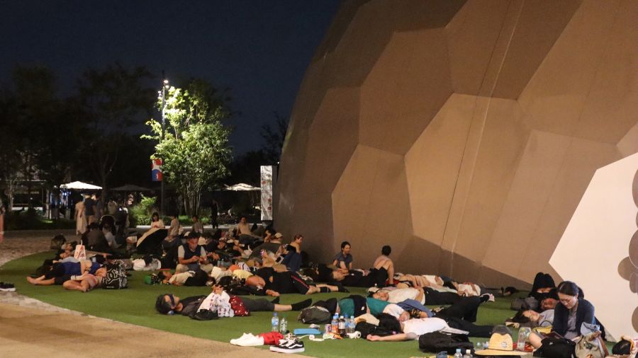 Une nuit imprévue au cœur de l’Expo universelle d’Osaka