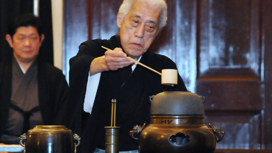 De Kyoto à l’ONU, Sen Genshitsu a porté le thé japonais dans le monde entier