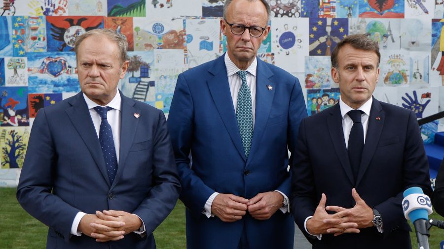 Macron, Merz et Tusk en Moldavie pour afficher leur soutien face à Moscou