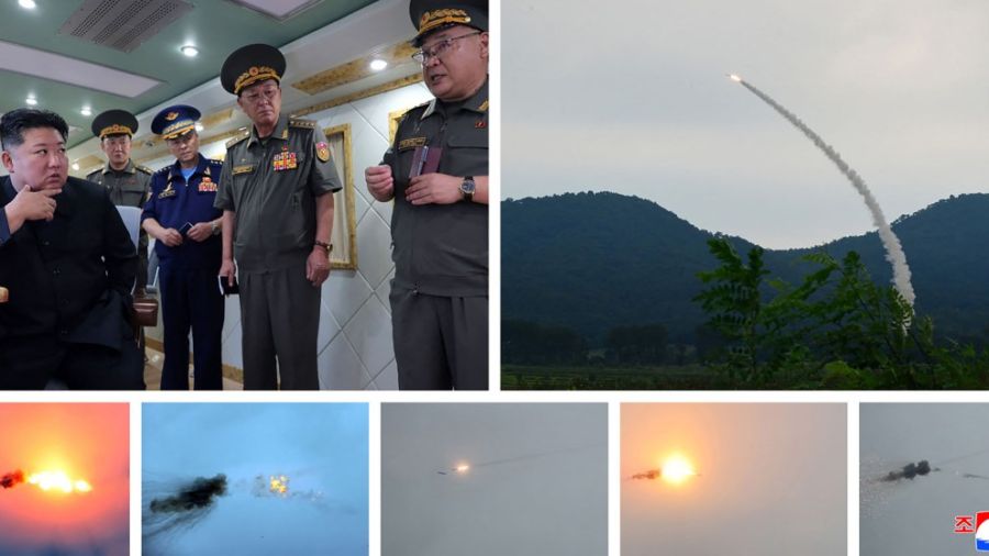 La Corée du Nord teste deux nouveaux missiles, sur fond de tensions avec Séoul