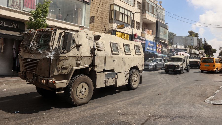 Cisjordanie: plusieurs blessés suite à une opération militaire israélienne