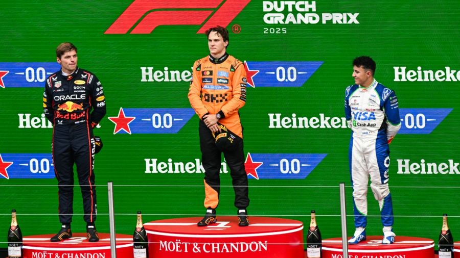 F1: Oscar Piastri remporte le GP des Pays-Bas, premier podium pour Isack Hadjar, 3e